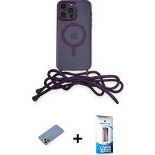 BUTİMAR'S iPhone 12 Pro Max Eksen Özel Seri - Siyah 5d Eko Cam Ekran Koruyucu + Pembe Shine Kamera Lens Koruma Cam