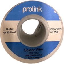Prolink Lehim Teli 100GR 0,75MM 60/40 Made In Taiwan  PRL-010