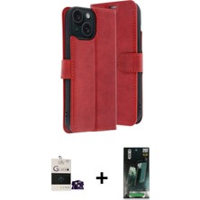 Cepte Toptan iPhone 15 Siluet Işık Serisi - Şeffaf 360 Full Body Arka Koruyucu + Sierra Blue Bilvis Titan Kamera Lens