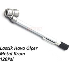 PINUKS Lastik Hava Saati Ölçer Metal 204 Tip 120PSİ Vakum Adet  PİNUKS-BR2450311