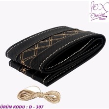 PINUKS Direksiyon Kılıfı Dikmeli Çember Lüx Nakışlı Bej Adet  PİNUKS-FXD-307