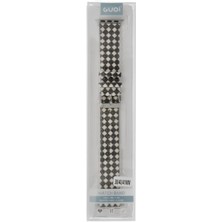 Twin Store Watch 38MM Karo Motif Kordon - Siyah