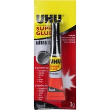 Super Glue 3 gr Jumbo Kartela UHU36700