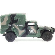 Sürtmeli Kamuflajlı Askeri Kamyon