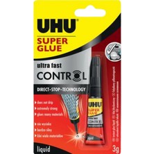 Super Glue Japon Yapıştırıcı 3 gr (Bl1) UHU36015