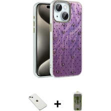 iPhone 14 Zirve Modern Prime - Siyah Joko Magic 5d Hayalet Cam + Sierra Blue Diamond Kamera Lens