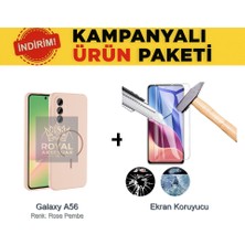Techno Guru Samsung Galaxy A56 Magsafe Kılıf ve Ekran Koruyucu Içerikli Ekonomik Paket