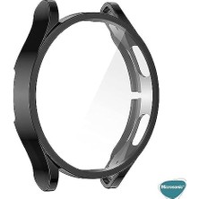 Galaxy 6 47MM Için Kılıf 360 Full Round Soft Silicone Siyah [galaxy 6 47MM ile Uyumlu Kılıf - Siyah]