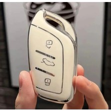 Gma Keys Mg Hs Gt Zs Ev Zx Mg5 Mg6 Roewe Rx3 Rx5 I5 Erx5 I6 I5 Nano Anahtar Kılıfı Beyaz Gümüş Renk