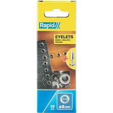 Halkalar 25 Adet Vurma Aleti Dahil, 8 Mm, 5000411