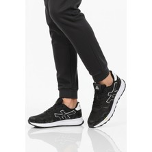 Mc Jamper Siyah Beyaz Fileli Hafif Erkek Spor Ayakkabı 2444 M