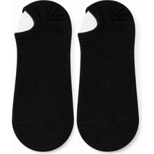 QUALITY WALKING Unisex Pamuklu Dikişsiz Sneaker Çorap Silikon Topuklu Çıkmayan Kayma Yapmayan