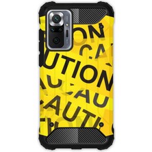 Egstech Xiaomi Redmi Note 10 Pro Kılıf Army Tank Full Koruma Antishock - Girilmez