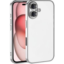Aydogan's Iphone 17 Razer Lensli Silikon - Gümüş
