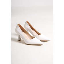 Fresco Scarfs Kadın Beyaz Stiletto TR12MS06B