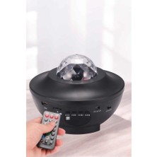 Maxdora Projektör Yıldız Gece Lambası Disko Topu Bluetooth Bağlantılı Taşınabilir ? - MX002U-7JO9D