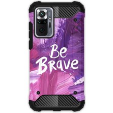 Egstech Xiaomi Redmi Note 10 Pro Kılıf Army Tank Full Koruma Antishock - Be Brave