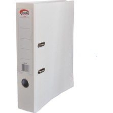 Kitabevimden Elba Klasör Plastik Lüx Geniş Beyaz (25 Adet)