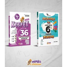 Meraklı Zihinler 4.sınıf 36 Haftalık Kazanım Denemesi + 6'lı Sarmal Deneme Paketi (2'li Set)