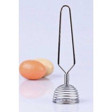 MiraLive Paslanmaz Metal Mini Yumurta Çırpıcı & Karıştırıcı
