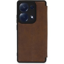 Aydogan's Xiaomi Redmi Note 13 Pro 4g Kılıf Flip Cover - Taba