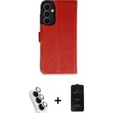 Cepte Toptan Galaxy A25 5g Siluet Işık Serisi - Siyah 6d Antistatik Mat Seramik Hayalet Nano Ekran Koruyucu + Gümüş Valdez Metal Kamera Lens