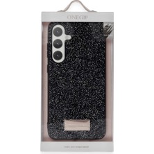 Aydogan's Onegif Samsung Galaxy A55 5g Bright Simli Kapak - Derin Mor