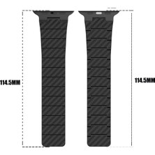 Twin Store Watch 45MM Carbon Steel Kordon - Lacivert