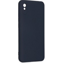 Aydogan's Xiaomi Redmi 9A Kılıf Nano Içi Kadife Silikon - Lacivert