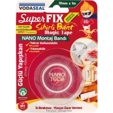 Erdo Ticaret Vodaseal Süper Fix Sihirli Bant 19 mm 1 Metre
