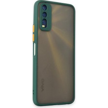 Aydogan's Vivo Y11S Kılıf Montreal Silikon Kapak - Yeşil