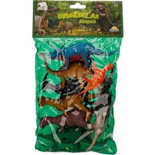 9 Lu Dinozor Figür Seti 12-20 cm