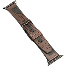 Twin Store Watch 45MM Buff Deri Kordon - Kahverengi
