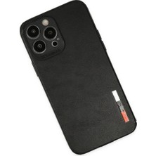 Aydogan's Iphone 13 Pro Max Kılıf Loop Deri Silikon - Siyah