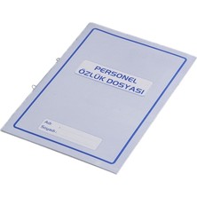 Kitabevimden Gülpaş Personel Özlük Dosyası (50 Adet) Karton Kapak 21X29.7 225