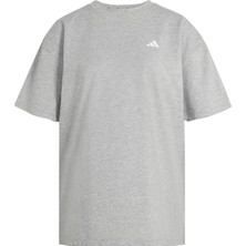 Adidas Pl Ess Tee KF3757 Gri Tişört