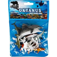 Okyanus Hayvanları Poşetli Hayvan Oyun Seti