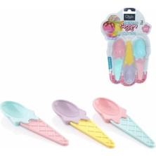 MiraLive Karnaval Dondurma Kaşığı 3 Adet ROYALEKS-L716