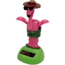 Zenvia Güneş Enerjili Solar Sallanan Flamingo