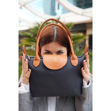 Vous Zoe - M - Omuz Askılı Kadın Çantası Lacivert