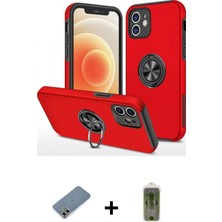 Cepte Toptan iPhone 12 Odak Form Prime - Siyah Joko Magic 5d Hayalet Cam + Gold Metal Kamera Lens Koruma Cam