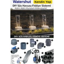 WATERSHUT Kendin Yap Bahçe Su Perdesi Şelale Sistemi (Dıy)