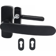 Efe Kapı Kolu Rozetli Antrasit 7016M