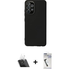 Cepte Toptan Galaxy A53 5g Çekirdek Modern Serisi - Şeffaf Uv Polymer Nano Ekran Koruyucu + Şeffaf Kamera Lens Koruma Cam