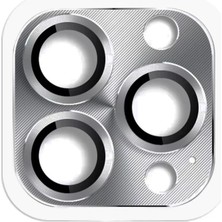 Twin Store Iphone 16 Pers Alüminyum Kamera Lens - Gri