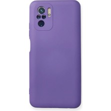 Aydogan's Xiaomi Redmi Note 10 Kılıf Nano Içi Kadife Silikon - Mor