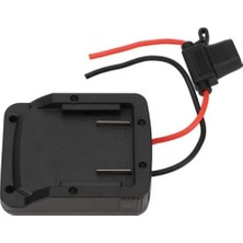 Gümrük Bey 18V Lityum Batarya Adaptörü Abs Gövdeli Güvenli Konnektör
