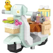 LZ8614 Loz Sevimli Motor Blok Seti Mini Poşet