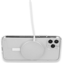Aydogan's Iphone 16 Plus Kılıf Pc Real Magsafe Kapak - Şeffaf