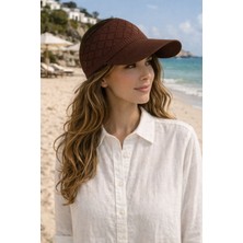 Aydın Şapkacınız Premium Kadın Vizör Tenisçi Şapka – Gün Boyu Rahatlık & Şıklık